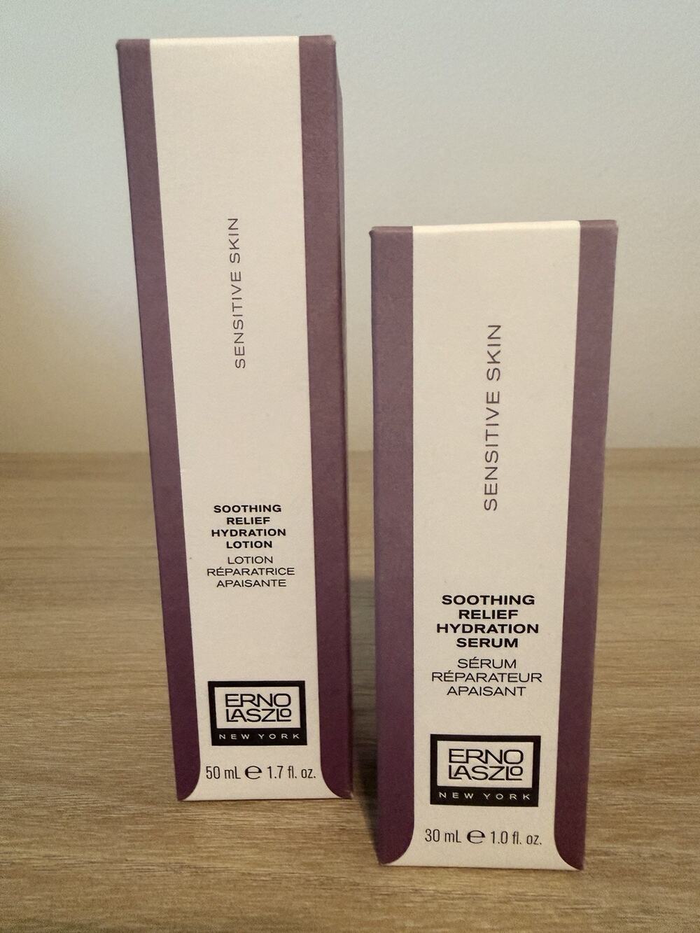 Erno Laszlo Sensitive Skin Hydration Serum Lotion Set NEW